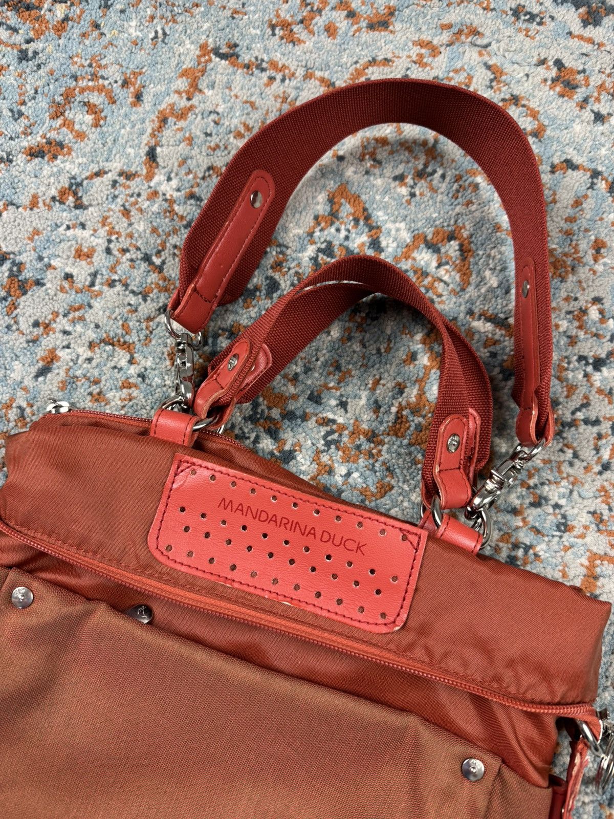 Mandarina Duck Vintage Y2K Mandarina Duck 2in1 cargo bag utility gorpcore Size ONE SIZE - 5 Thumbnail