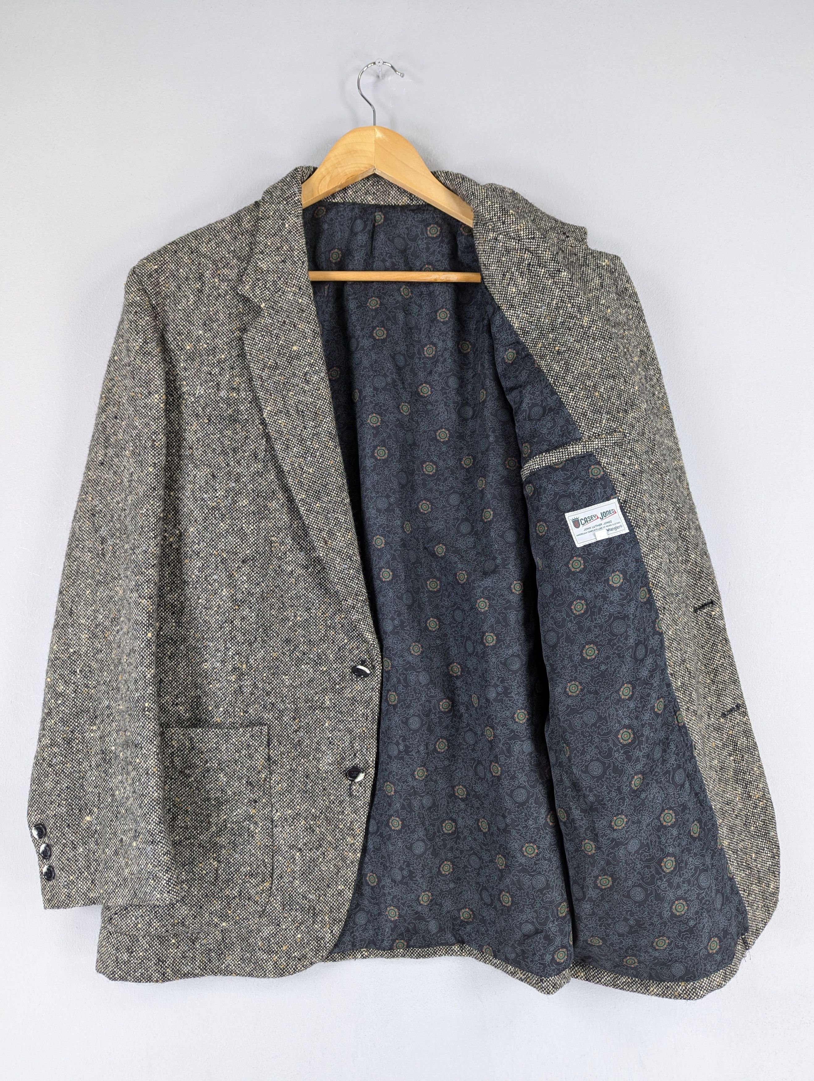 Designer × Vintage × Wrangler Vintage Casey Jones By Wrangler Wool Blazer Jacket Size US L / EU 52-54 / 3 - 7 Thumbnail