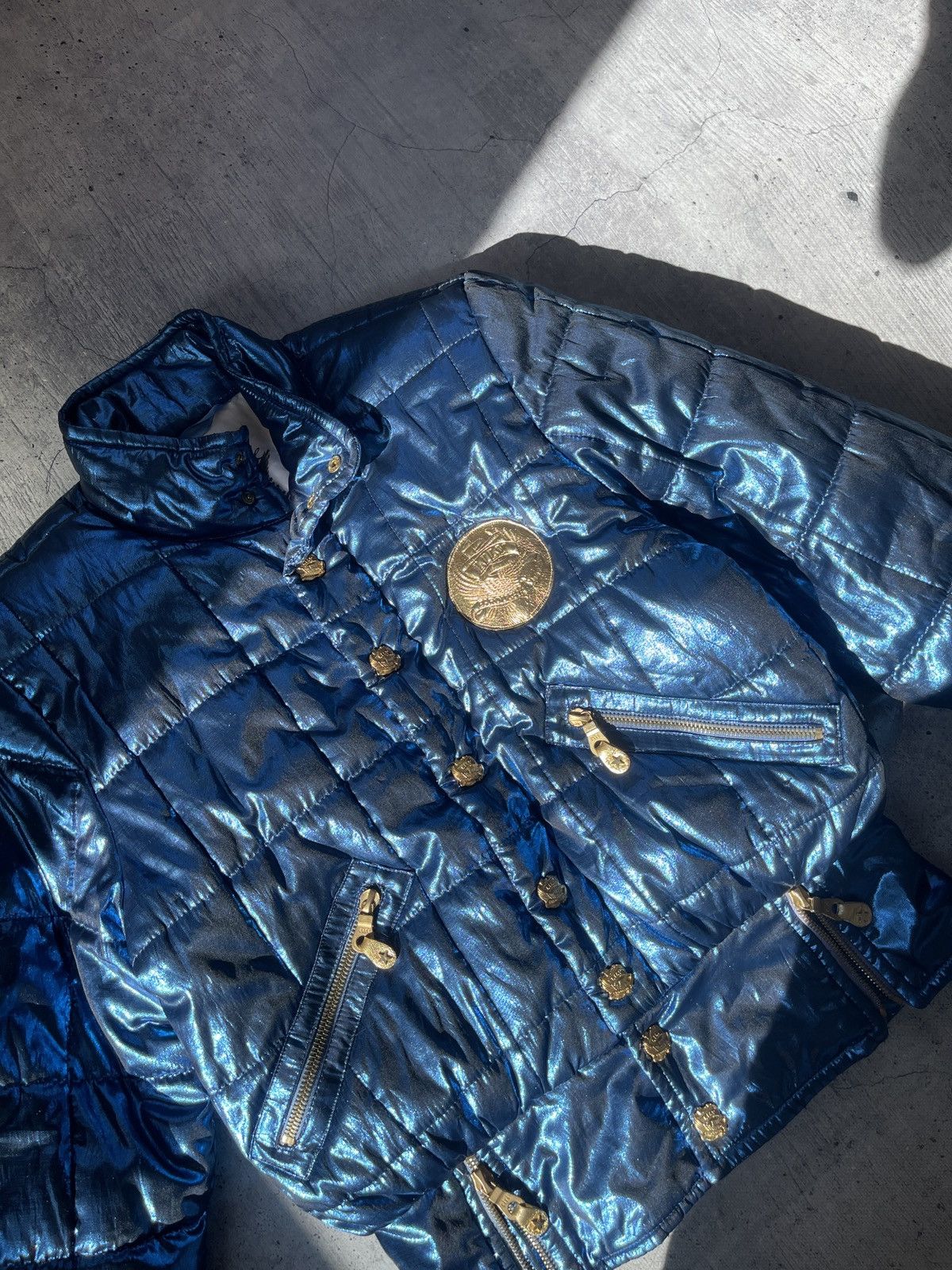 Other Vintage 80's Lily Farouche Overprint Eagle Ski Power Jacket Size M / US 6-8 / IT 42-44 - 3 Thumbnail