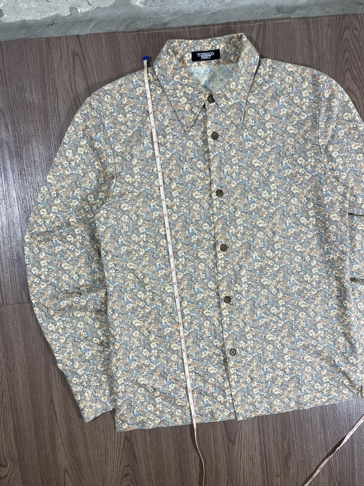 Tornado Mart Tornado Mart Floral Button Shirt Made In Japan Size US M / EU 48-50 / 2 - 12 Thumbnail