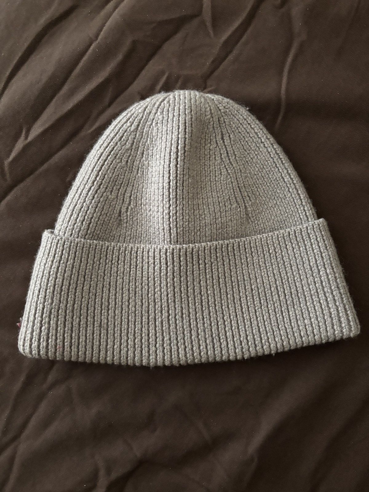 JW Anderson JW Anderson Logo Patch Beanie in Color Hemp Size ONE SIZE - 2 Thumbnail
