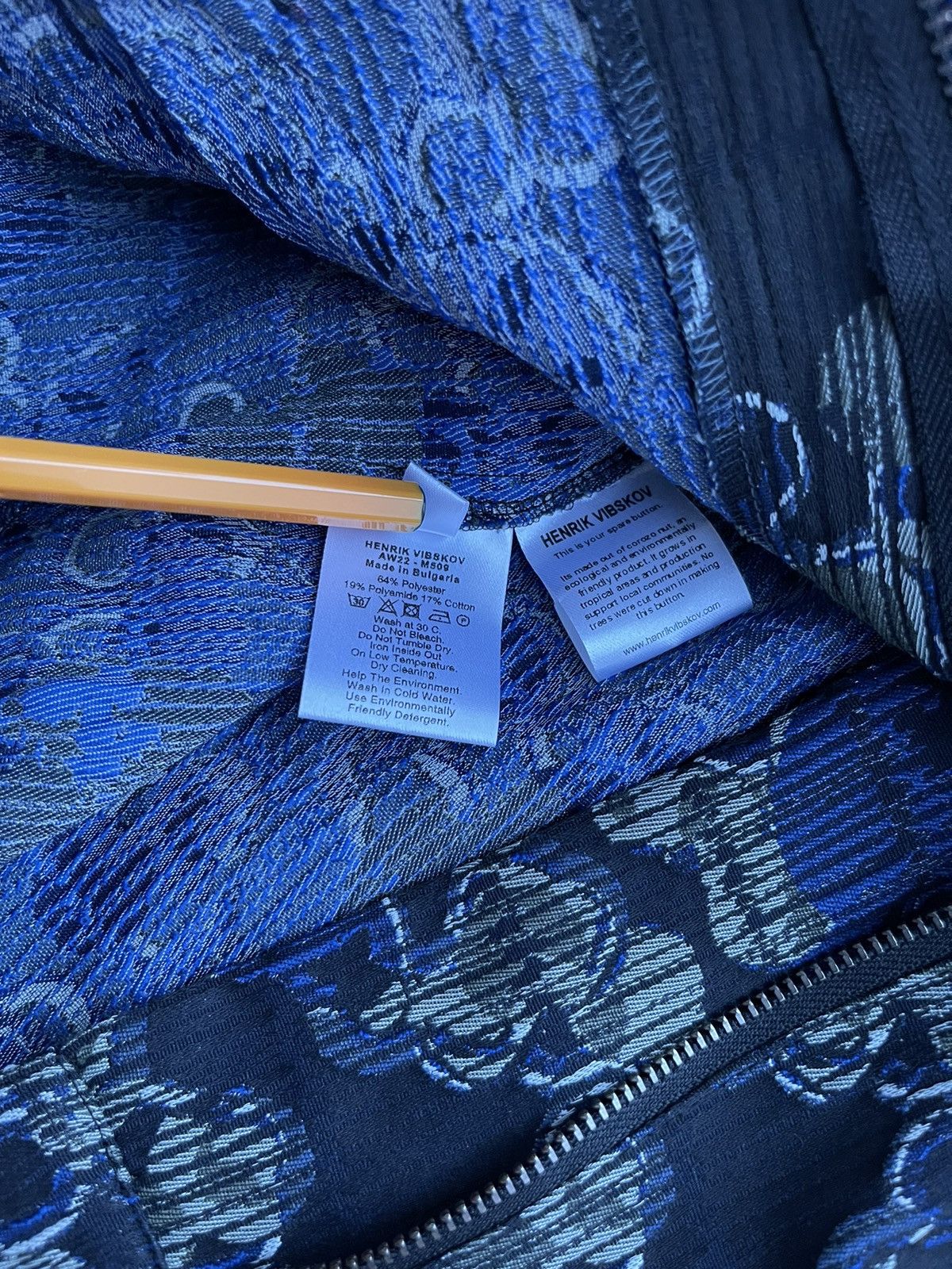 Henrik Vibskov !DSWT! FW22 Henrik Vibskov Blue Moon Razor Casual Pants Size US 32 / EU 48 - 25 Thumbnail
