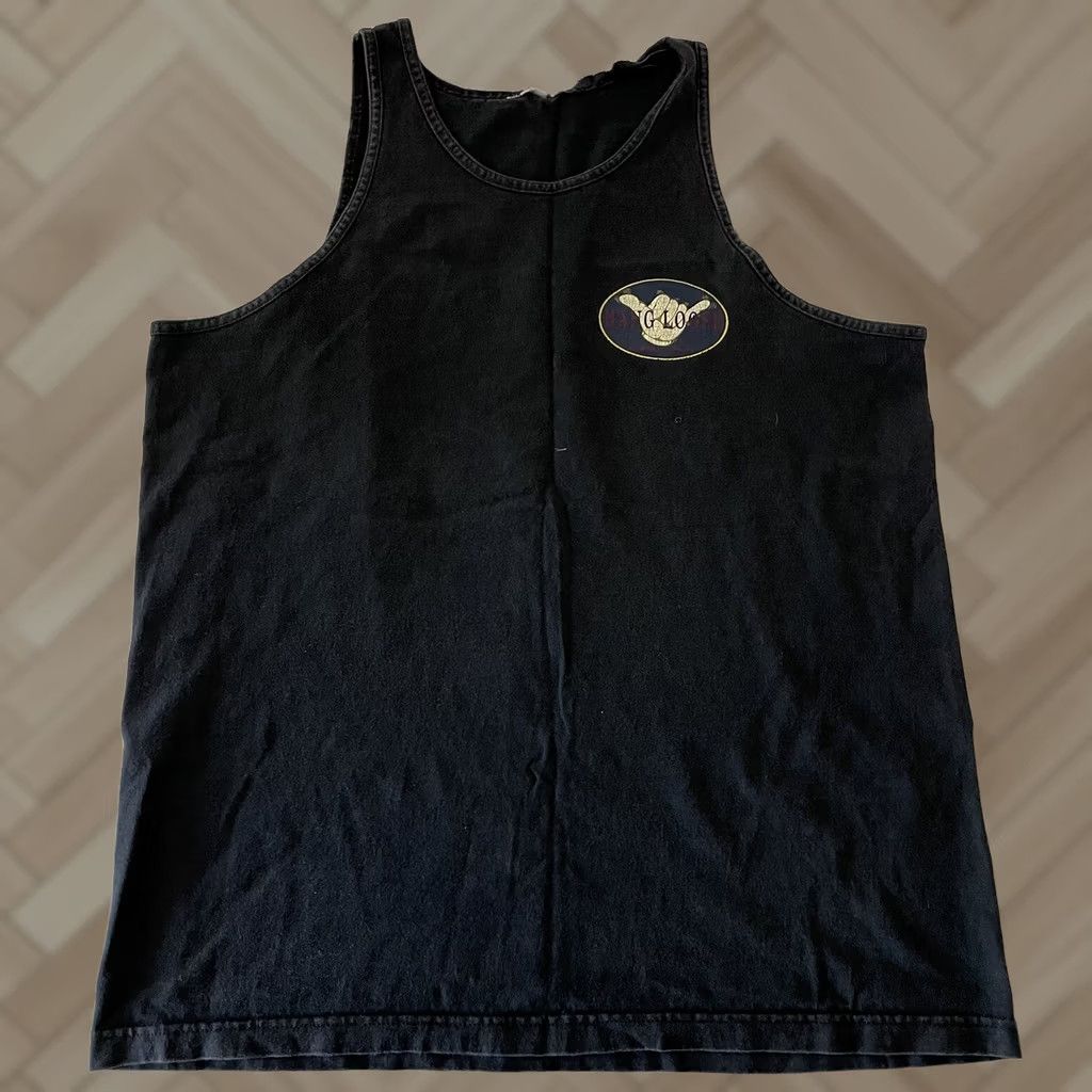 Vintage VINTAGE Hang Loose Maui Men's Sleeveless T Shirt Black XL Size US XL / EU 56 / 4 - 1 Thumbnail