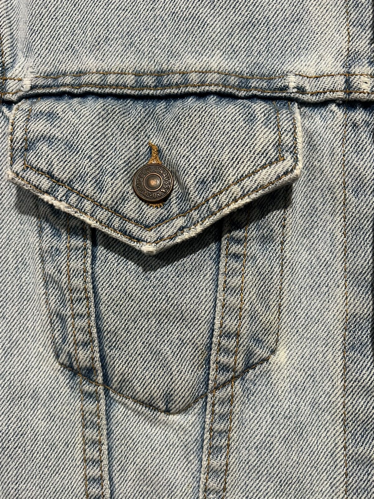 Levi's Vintage Levi’s Denim Vest Size US M / EU 48-50 / 2 - 4 Thumbnail
