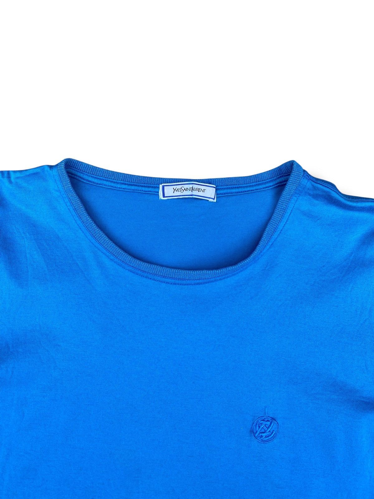 Vintage × Yves Saint Laurent Vintage Yves Saint Laurent Small Embroidered Logo. #F2 Size US L / EU 52-54 / 3 - 2 Thumbnail