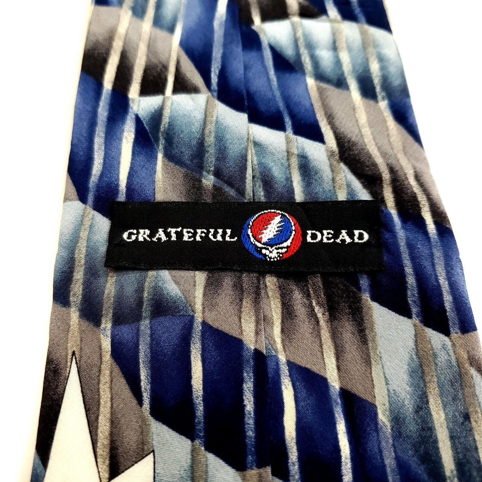Grateful Dead Grateful Dead Crazy Fingers Third Set Blue Gray Print Short Size ONE SIZE - 3 Thumbnail