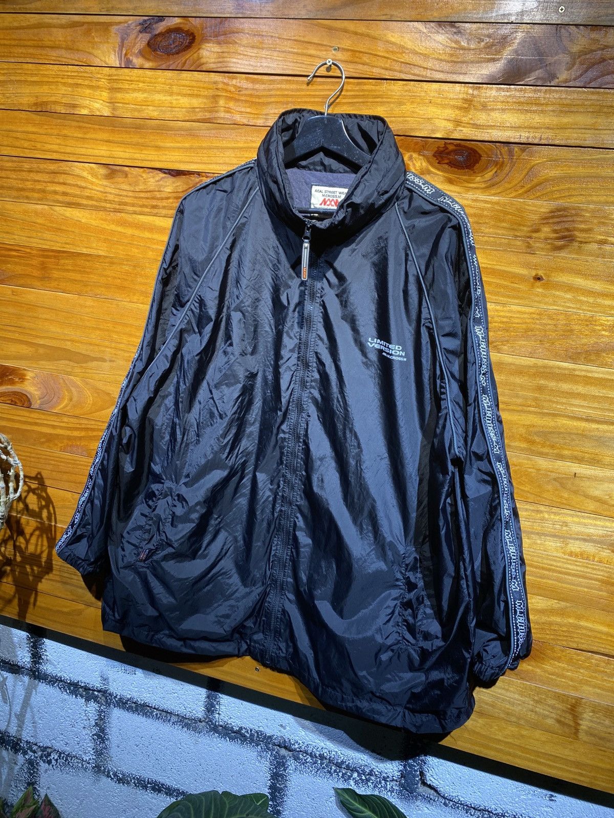 Vintage Vintage M.CROSS.M Streetwear Windbreaker – Limited Version Size US XXL / EU 58 / 5 - 9 Thumbnail
