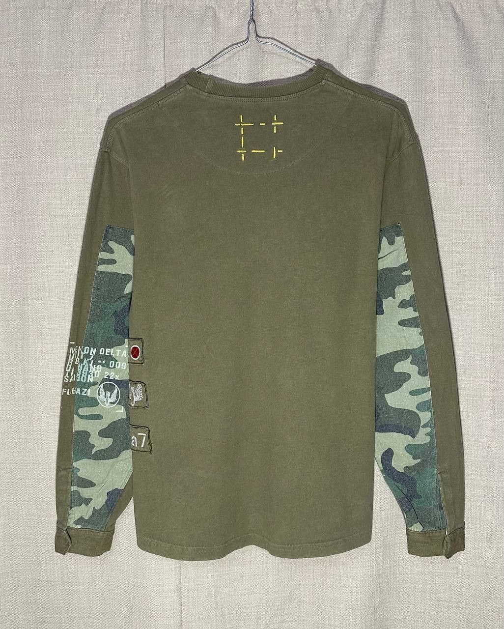 Ringspun Ringspun olive military utility long sleeve US army eagle Size US S / EU 44-46 / 1 - 2 Thumbnail