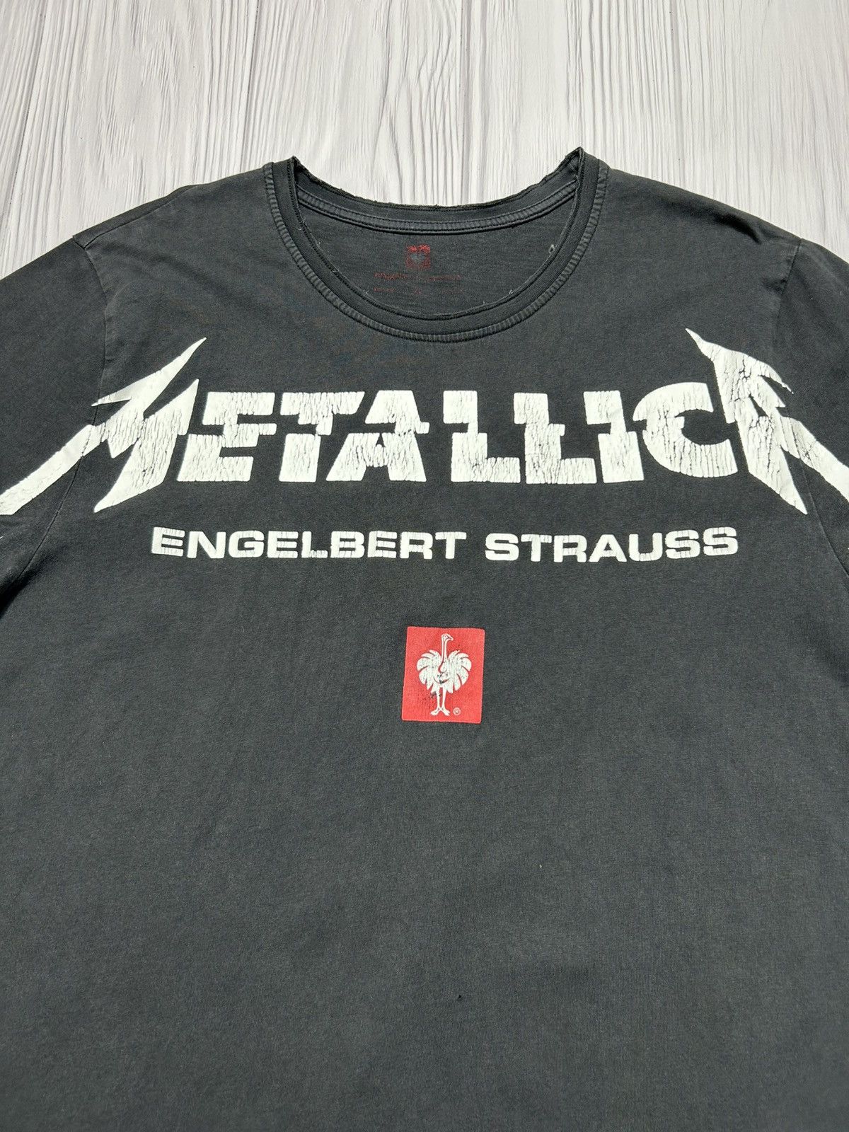 Band Tees Vintage Metallica Engelbert Strauss T-Shirt Size XL Size US XL / EU 56 / 4 - 4 Thumbnail