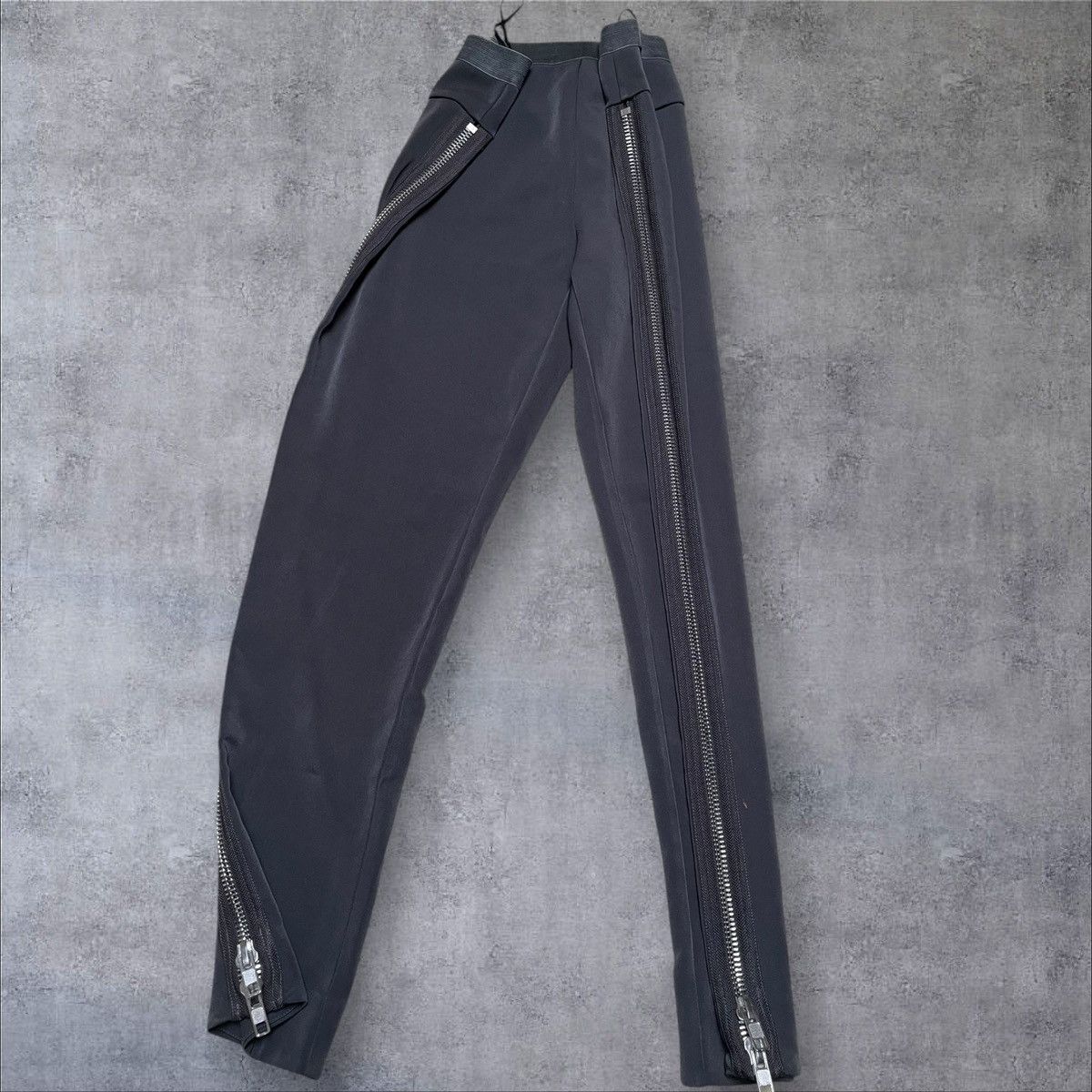 Miu Miu Miu miu full zip straight rare pants archive italy Size 26" / US 2 / IT 38 - 2 Thumbnail