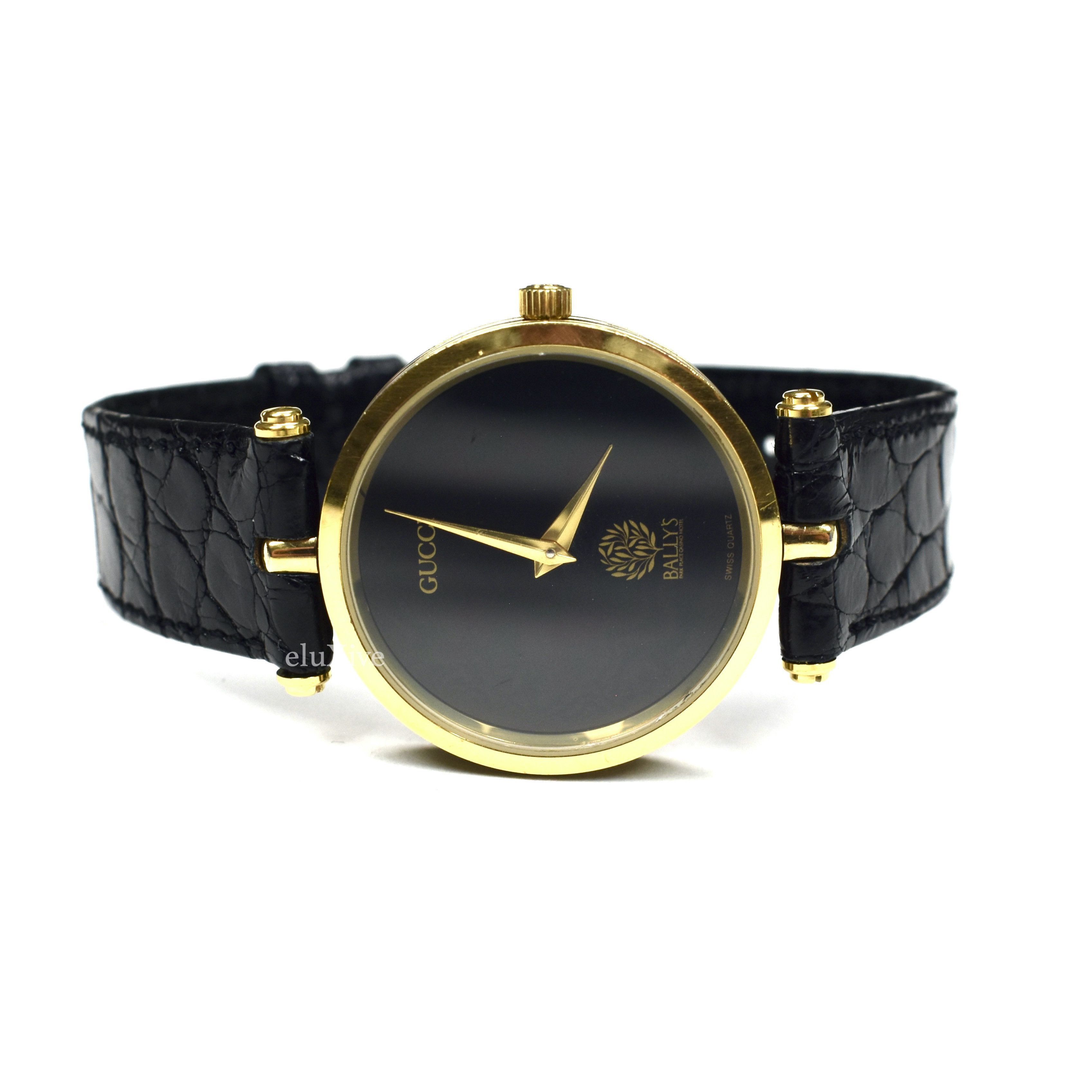 Gucci Gucci 2000M Gold Bally's Casino Dial Watch Size ONE SIZE - 1 Preview