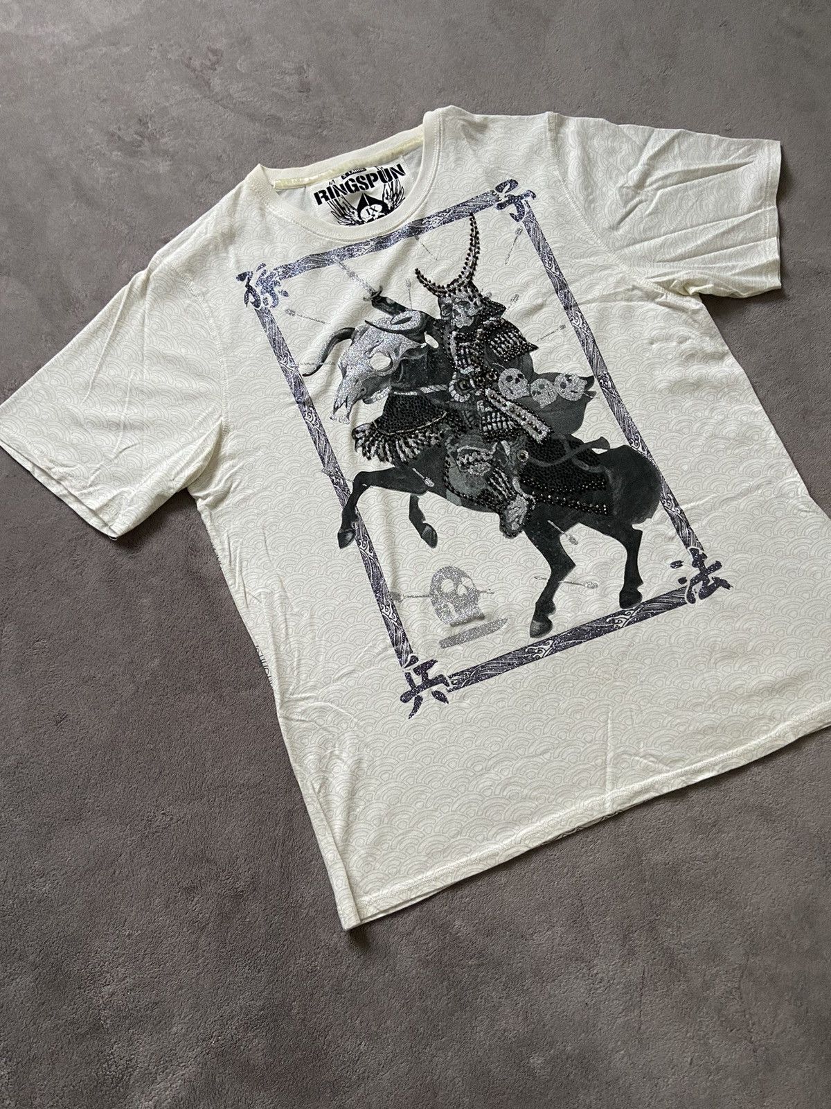 Japanese Brand × Ringspun Vintage Ringspun t-shirt samurai affliction Size US XL / EU 56 / 4 - 2 Thumbnail