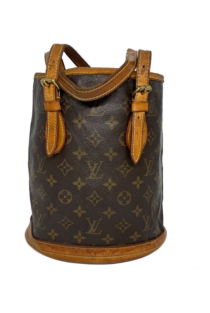 Louis Vuitton Authentic LOUIS VUITTON Bucket Bag Size ONE SIZE - 8 Thumbnail