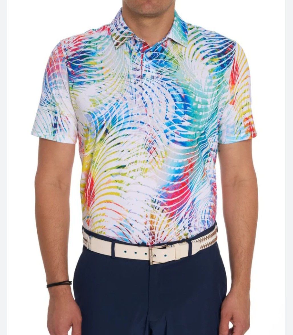 Robert Graham Colour Me Wide Polo Size US S / EU 44-46 / 1 - 2 Thumbnail