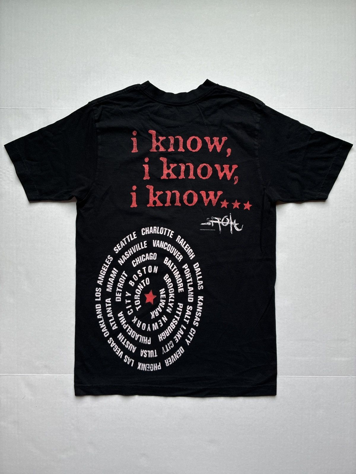 Band Tees Travis Scott Utopia I know Tee Brand New Size US S / EU 44-46 / 1 - 2 Thumbnail