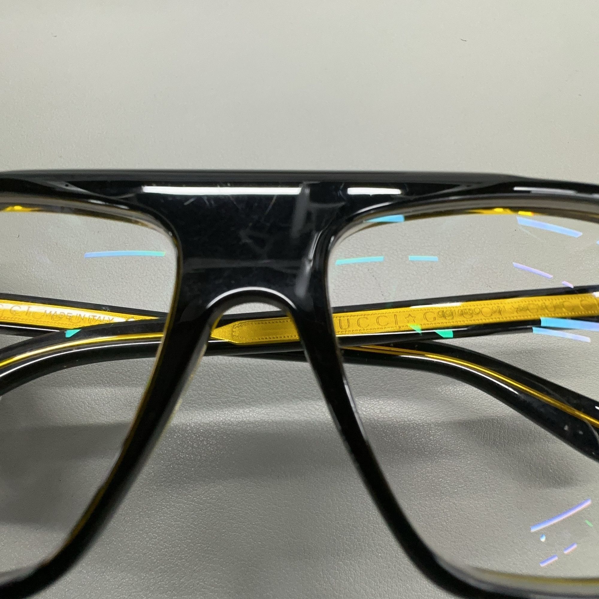 Gucci Gucci Black Optical Glasses with Logo-2506 Size ONE SIZE - 5 Thumbnail