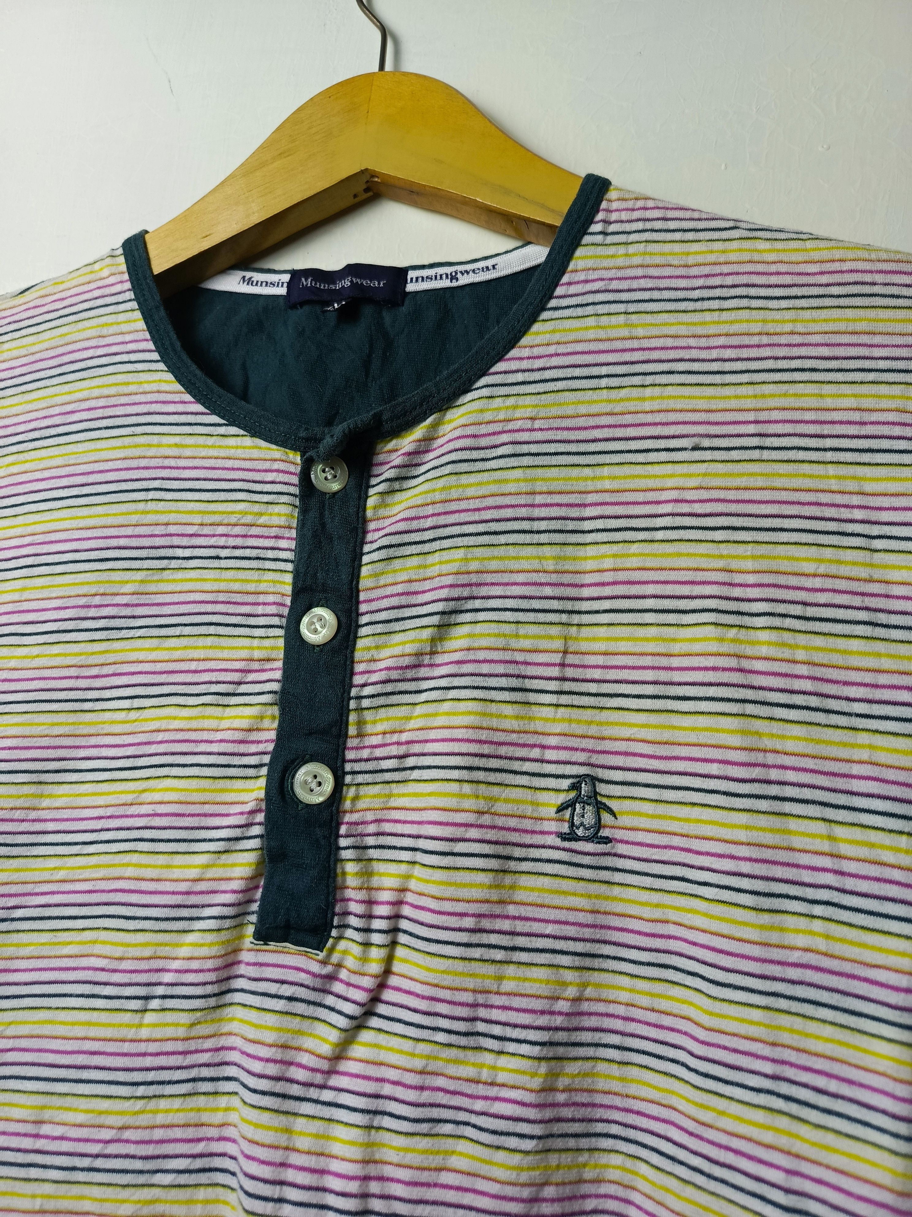 Other Munsingwear stripe long sleeve tshirt Size US M / EU 48-50 / 2 - 4 Thumbnail