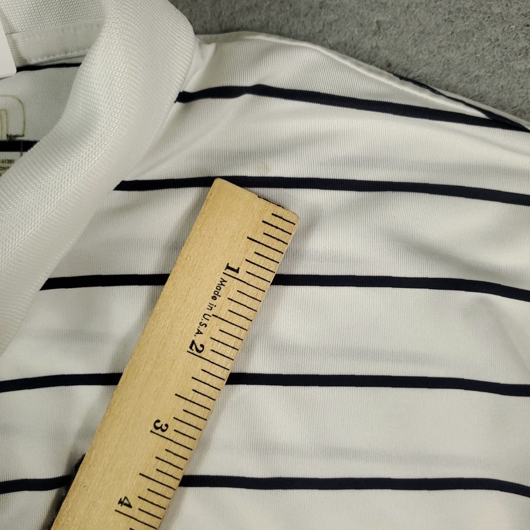 Ralph Lauren RLX Ralph Lauren Polo Shirt Mens Large White Striped Golf Short Sleeve Polo Shirt Mens Large White Striped Golf Short Sleeve Size US L / EU 52-54 / 3 - 4 Thumbnail