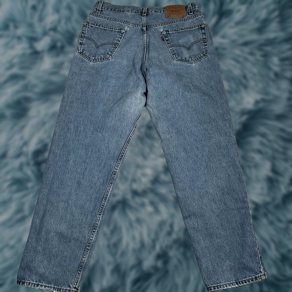 Levi's VINTAGE Levi’s 550 Jeans Men’s 32x30 Blue Denim Relaxed Straight 550 Model Denim Made in Mexico T Mens Size US 32 / EU 48 - 1 Thumbnail