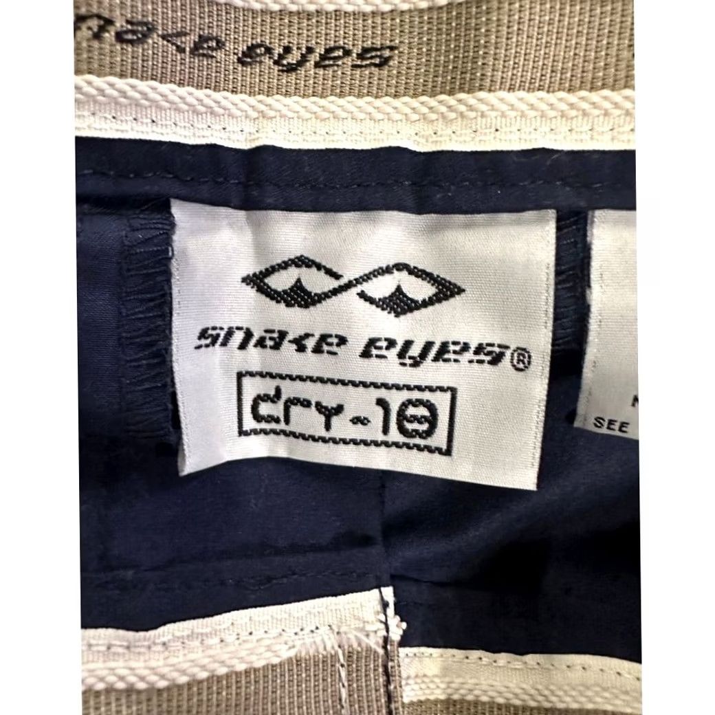 Vintage Snake Eyes Cargo Shorts Mens 40 Blue Performance Golf Flex Tech Size US 40 / EU 56 - 4 Thumbnail