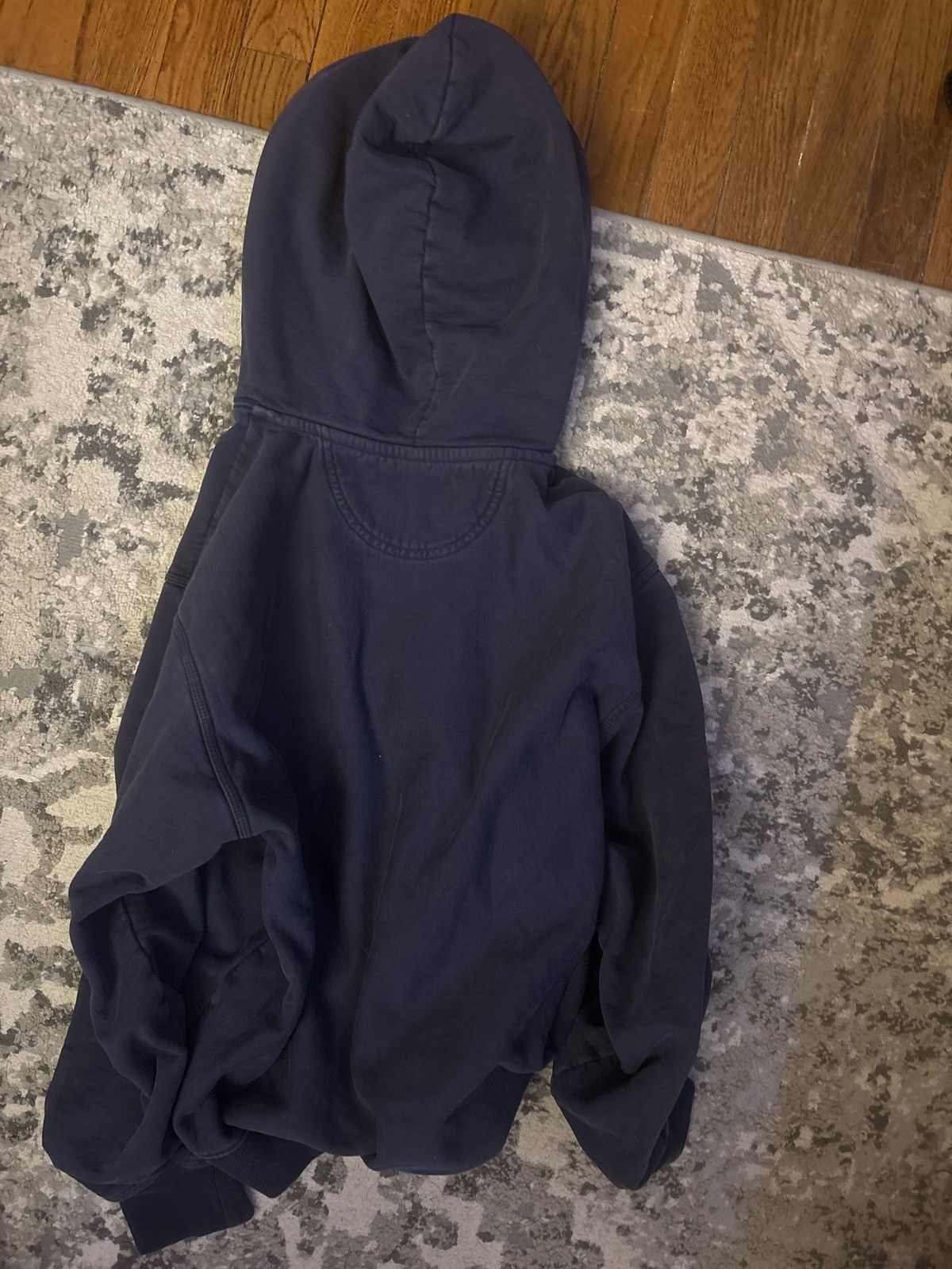 Stussy Navy Blue Stussy Sweatshirt (Small) Size US S / EU 44-46 / 1 - 3 Thumbnail