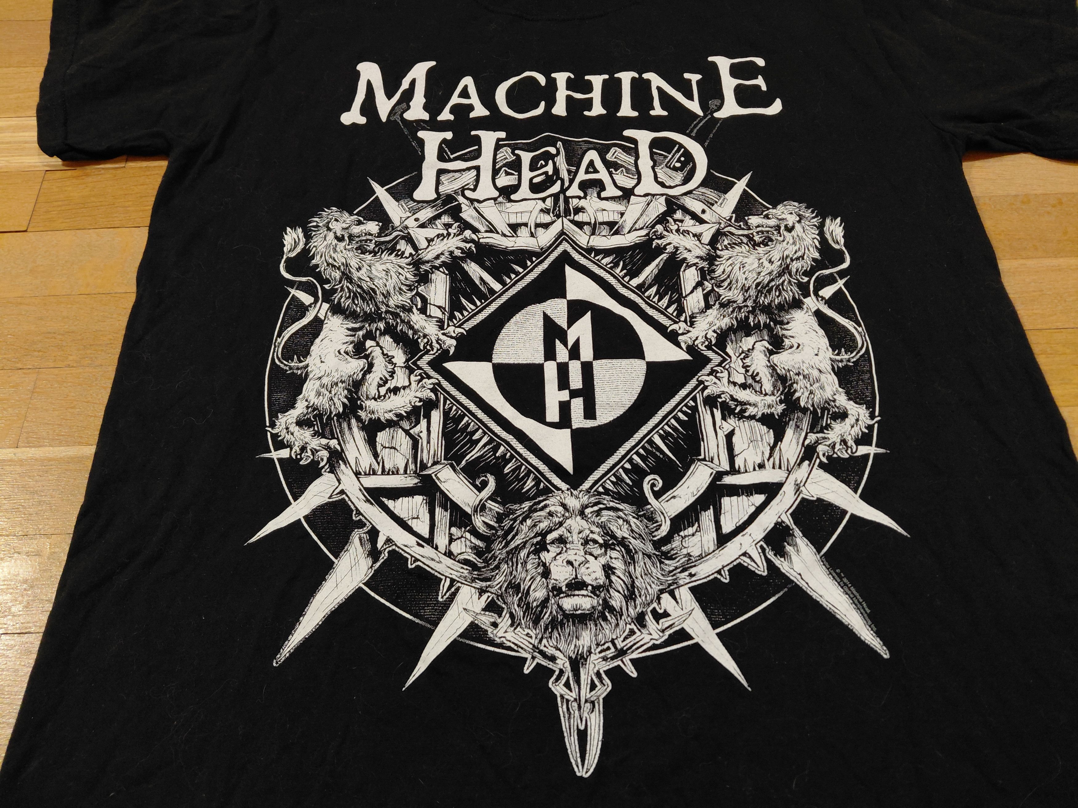 Band Tees Machine Head Vintage Heavy Metal World Tour Killers & Kings Size US L / EU 52-54 / 3 - 2 Thumbnail