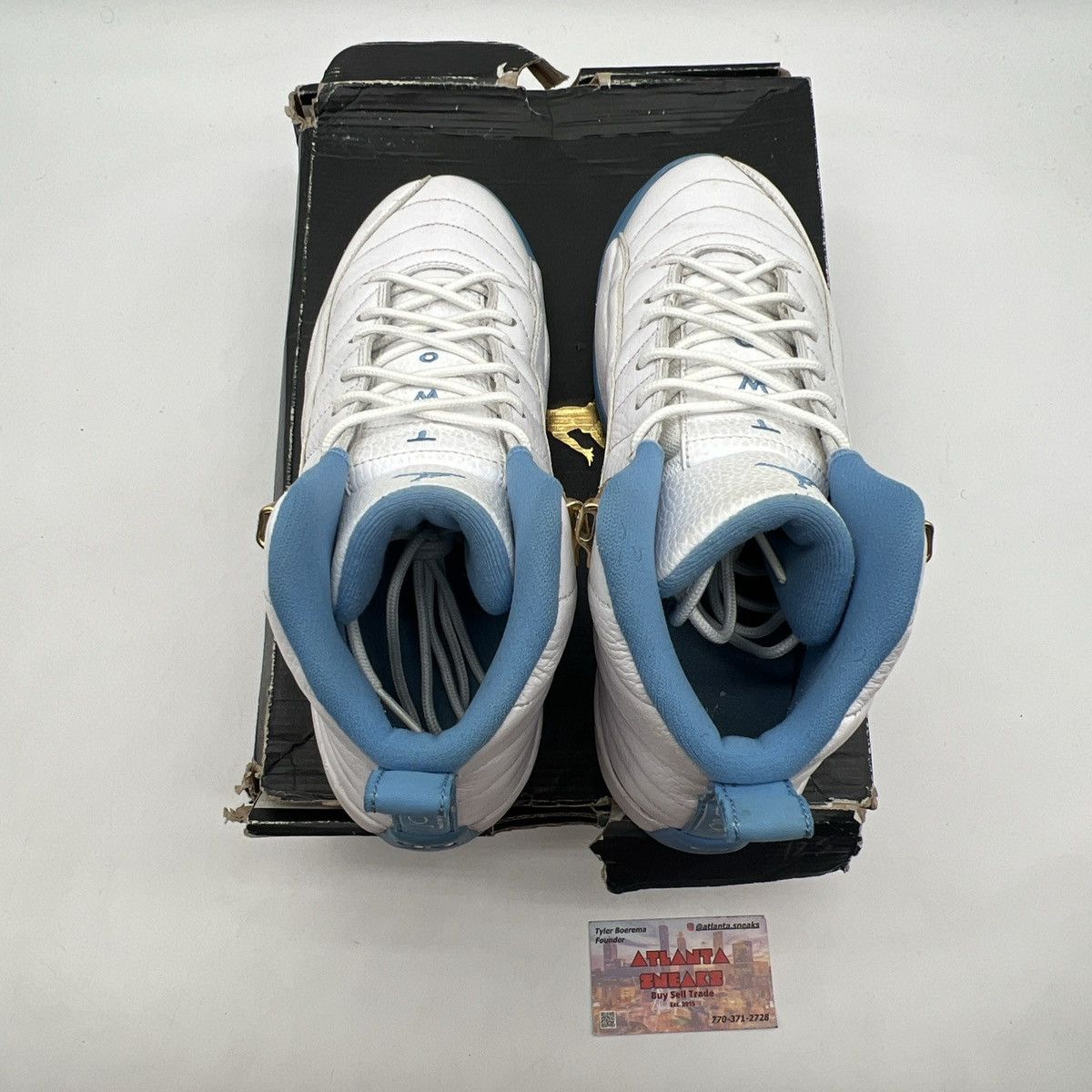 Jordan Brand Air Jordan 12 university blue Size US 8 / EU 41 - 7 Thumbnail