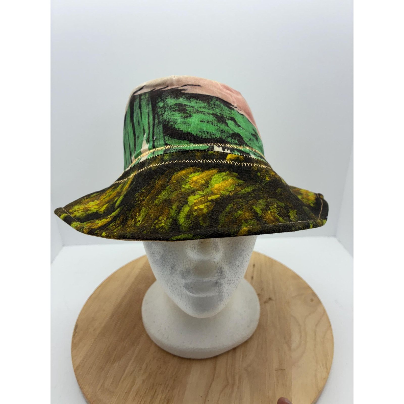 Other The Canopy — Upcycled Waxed Cotton Bucket Hat, Tropical Size ONE SIZE - 9 Thumbnail