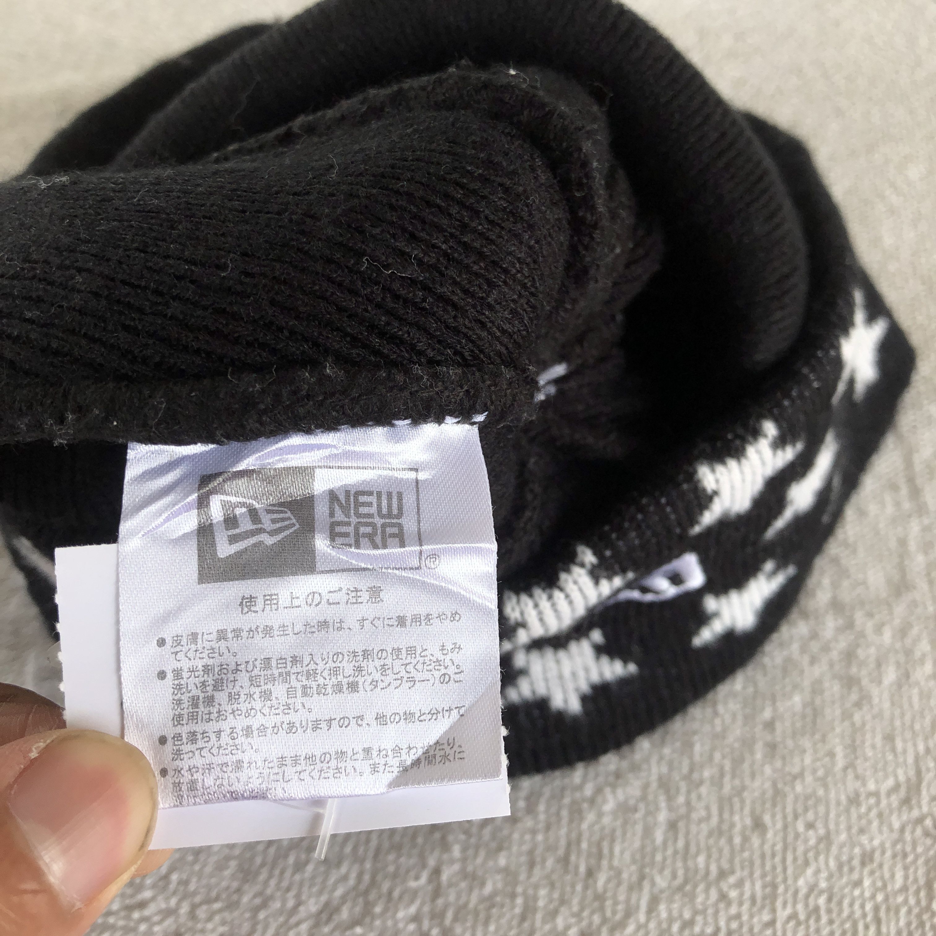 New Era Vintage Y2K New Era Beanie Star Pom Pom Snow Caps Hats Size ONE SIZE - 7 Thumbnail