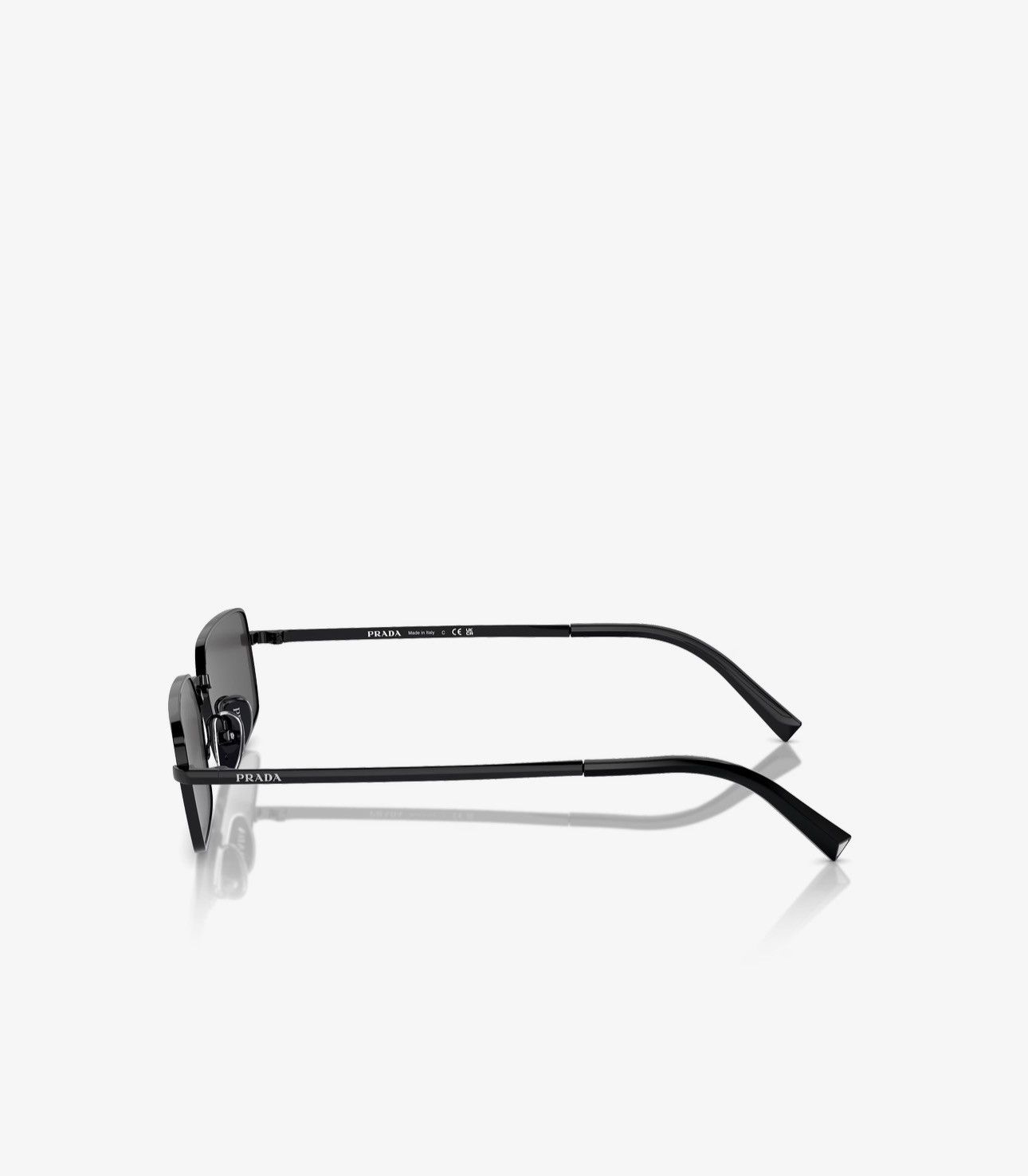 Prada PRADA - PR A60S black/black sunglasses y2k matrix Size ONE SIZE - 7 Thumbnail