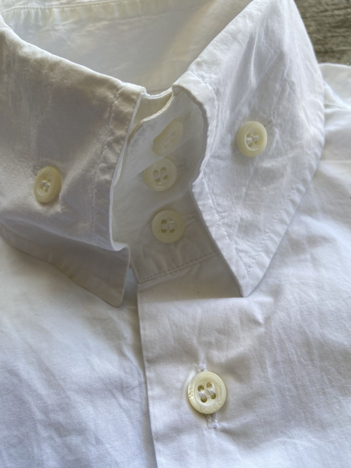 Vivienne Westwood AW 2006 Vivienne Westwood Man - White Oxford Button-Up Shirt Size US M / EU 48-50 / 2 - 5 Thumbnail