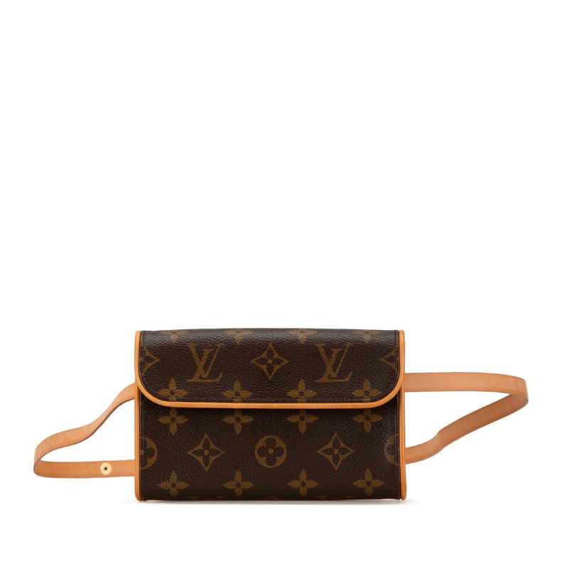 Louis Vuitton Louis Vuitton Louis Vuitton Monogram Pochette Florentine Waist Bag M51855 Canvas Belt Bag M51855 in Very Good Condition Size ONE SIZE - 1 Thumbnail