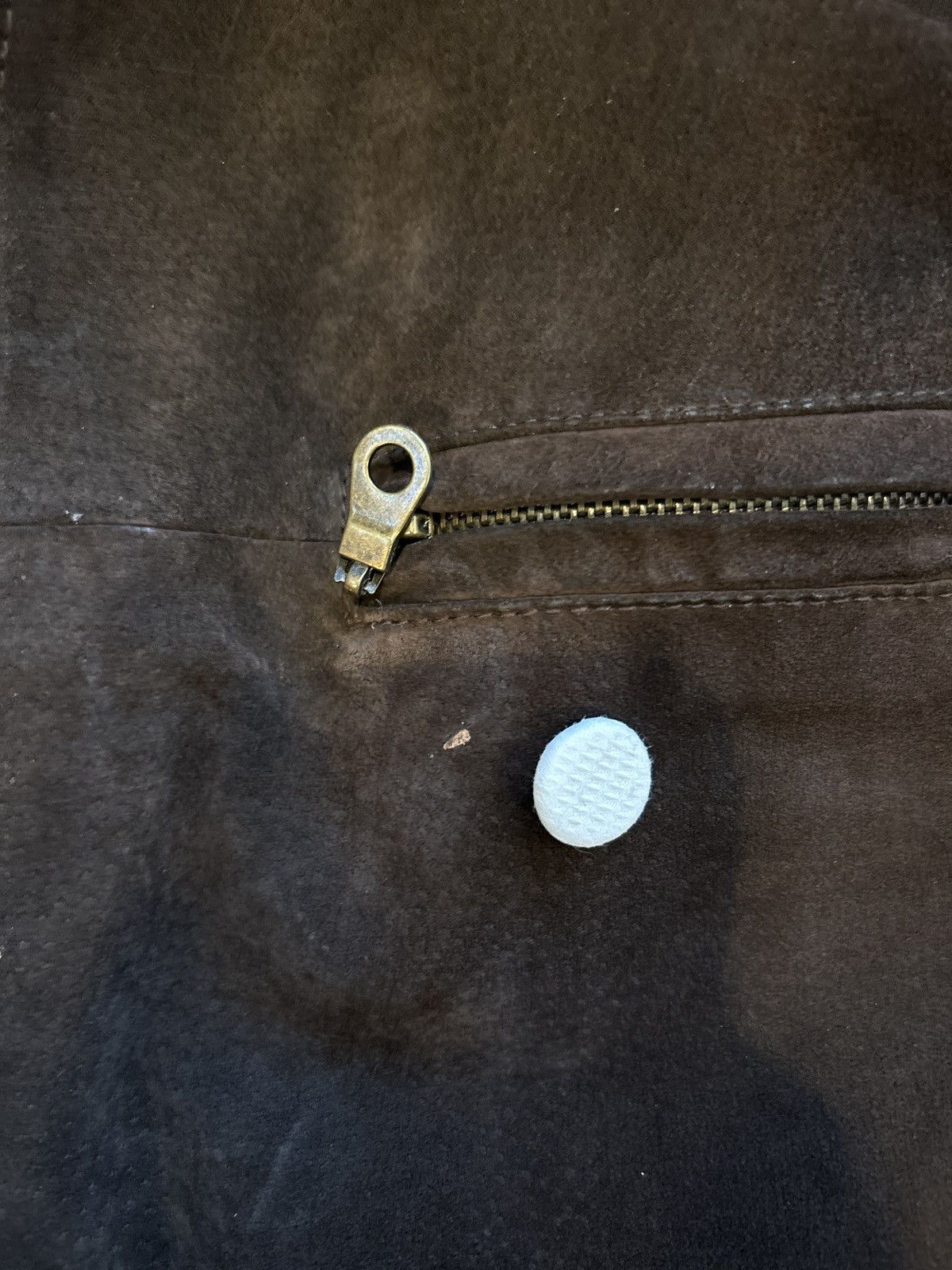 Vintage Vintage moleskin suede shearling jacket Size US M / EU 48-50 / 2 - 9 Thumbnail