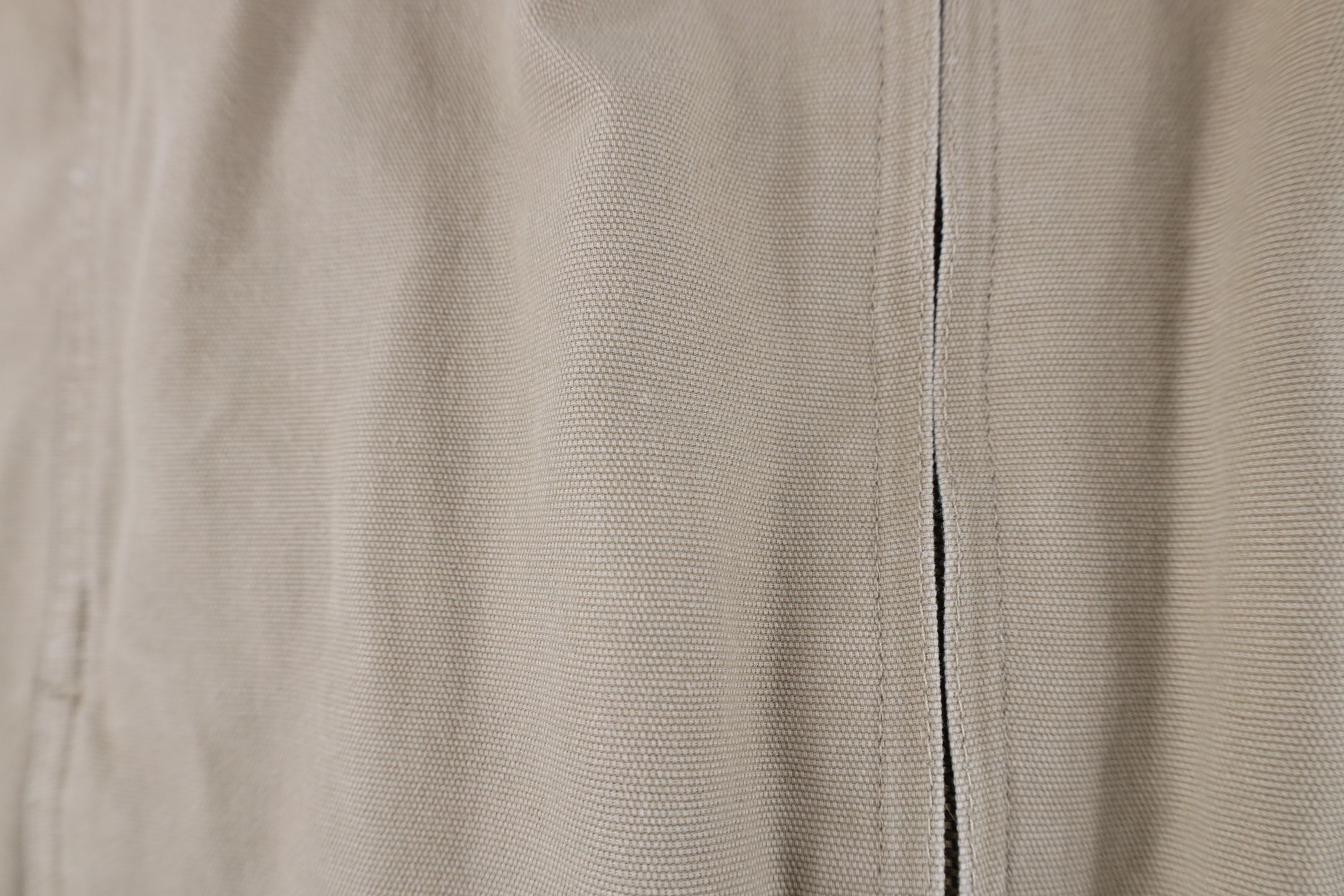 Vintage Vintage 90s Y2K Streetwear Full Zip Bomber Jacket Beige Size US M / EU 48-50 / 2 - 5 Thumbnail