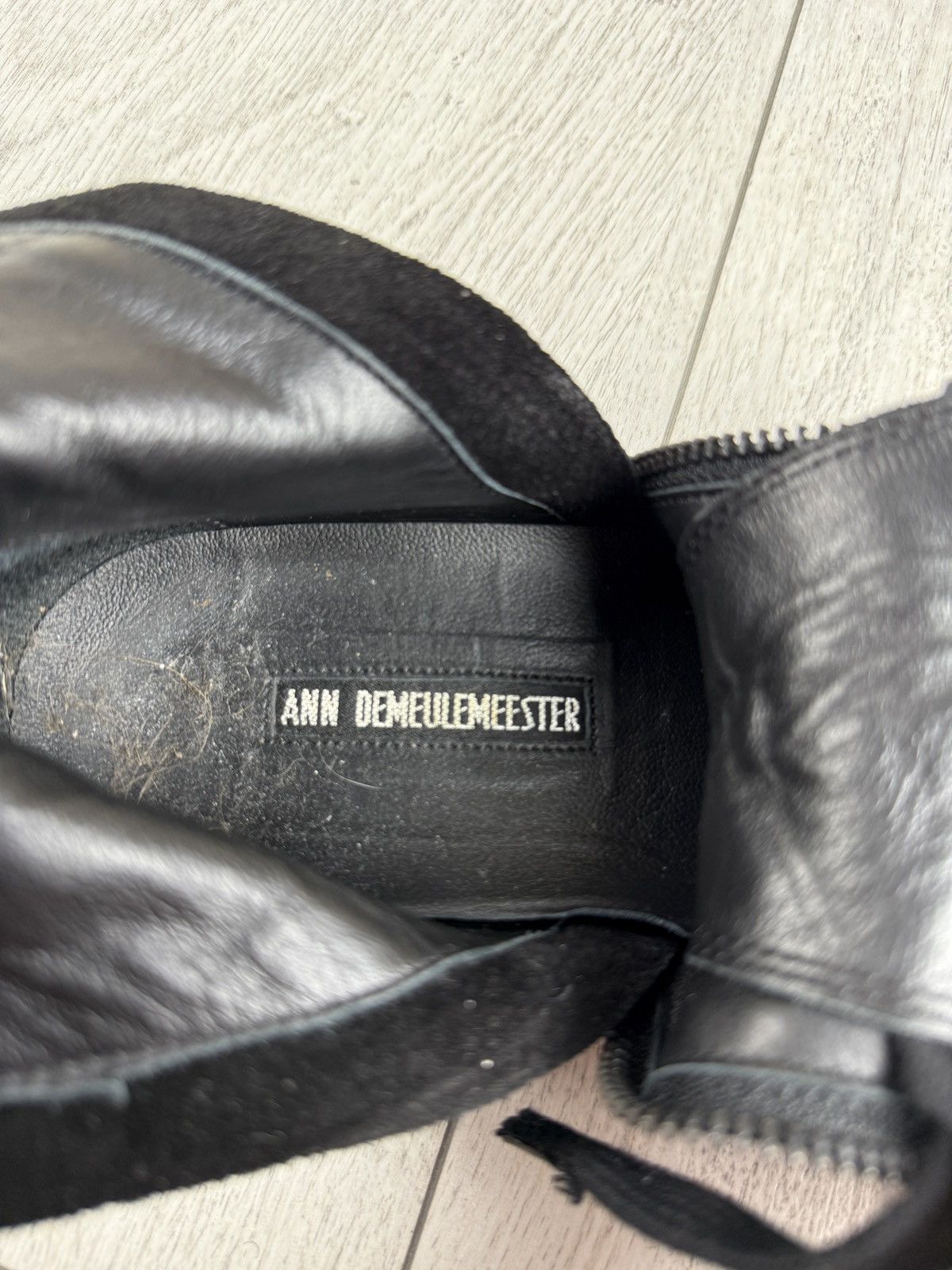 Ann Demeulemeester × Designer Very rare Ann Demeulemeester hi-top shoes boots sneakers Size US 5 / IT 35 - 12 Thumbnail