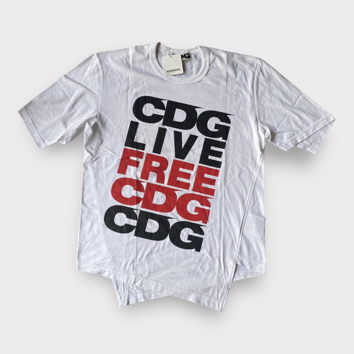 CDG by Comme des Garcons New With Tag CDG Asymptomatic T Shirt Size US XL / EU 56 / 4 - 1 Thumbnail