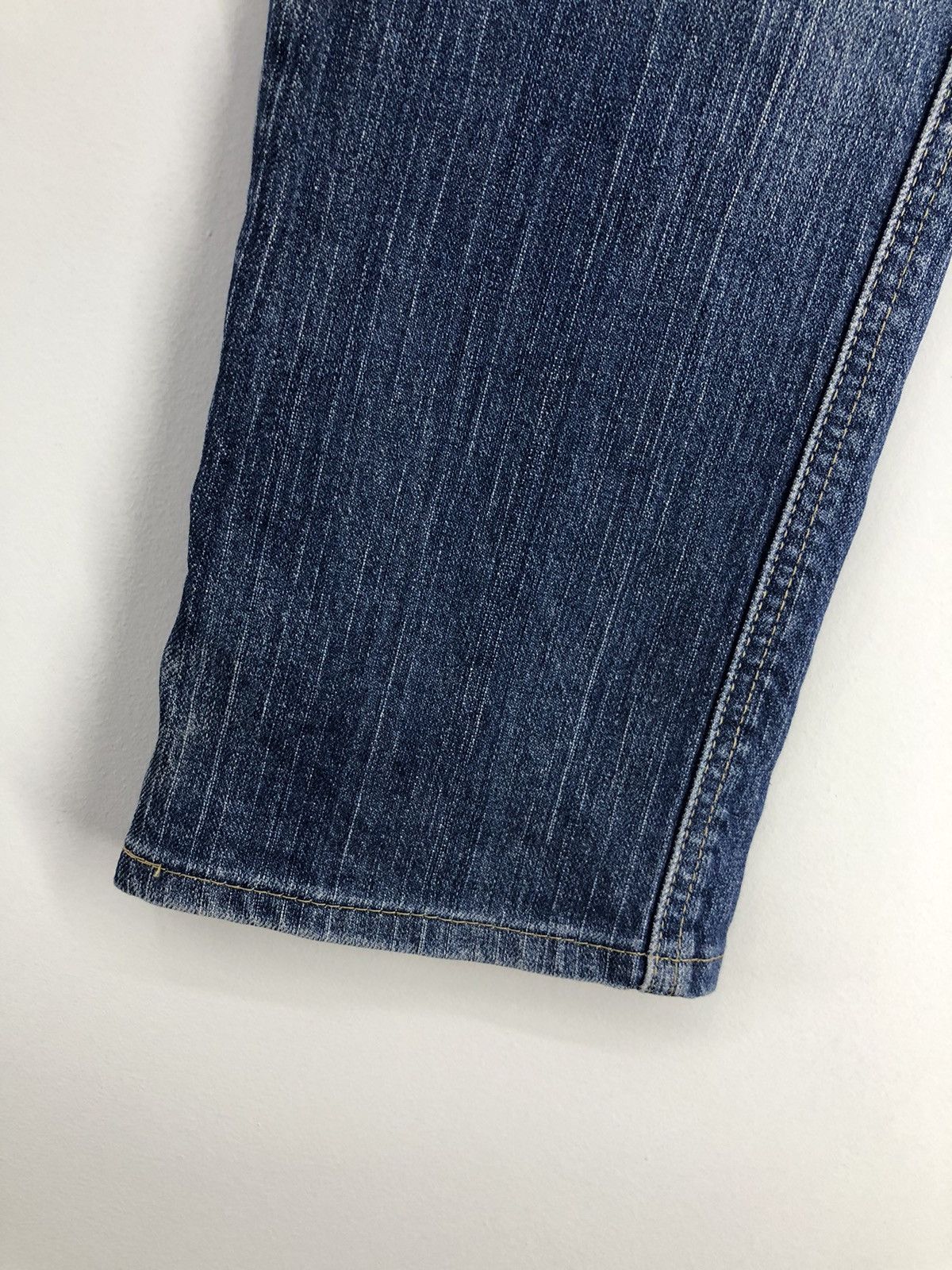 Edwin × Vintage Vintage Edwin Distressed Faded Blue Jeans Size US 28 / EU 44 - 13 Thumbnail
