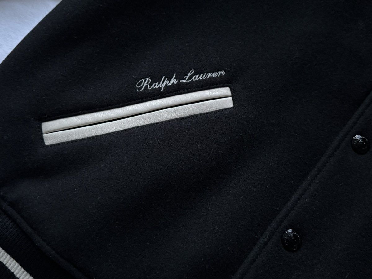 Ralph Lauren Ralph Lauren Purple Label Yankees Wool-Blend Jacket Size US L / EU 52-54 / 3 - 3 Thumbnail