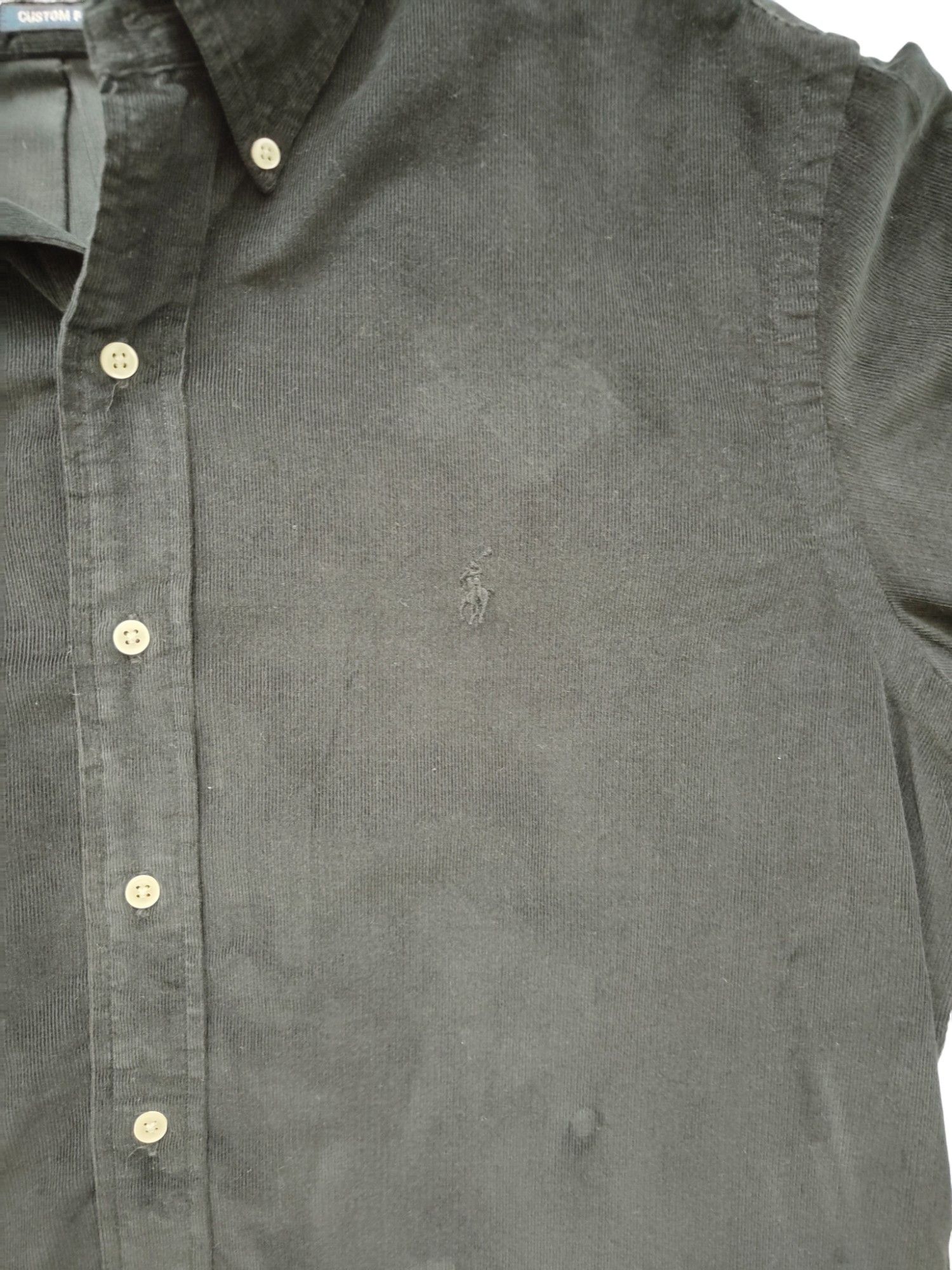 Ralph Lauren Ralph Lauren Black Corduroy Shirt Size US XL / EU 56 / 4 - 3 Thumbnail