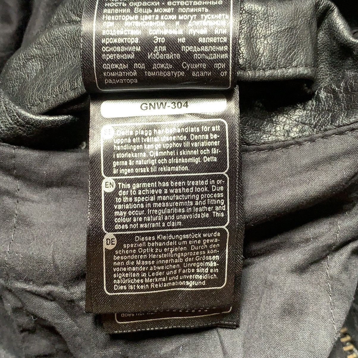 Genuine Leather Saki Sweden Motorcycles Leather Jacket Size US XL / EU 56 / 4 - 14 Thumbnail