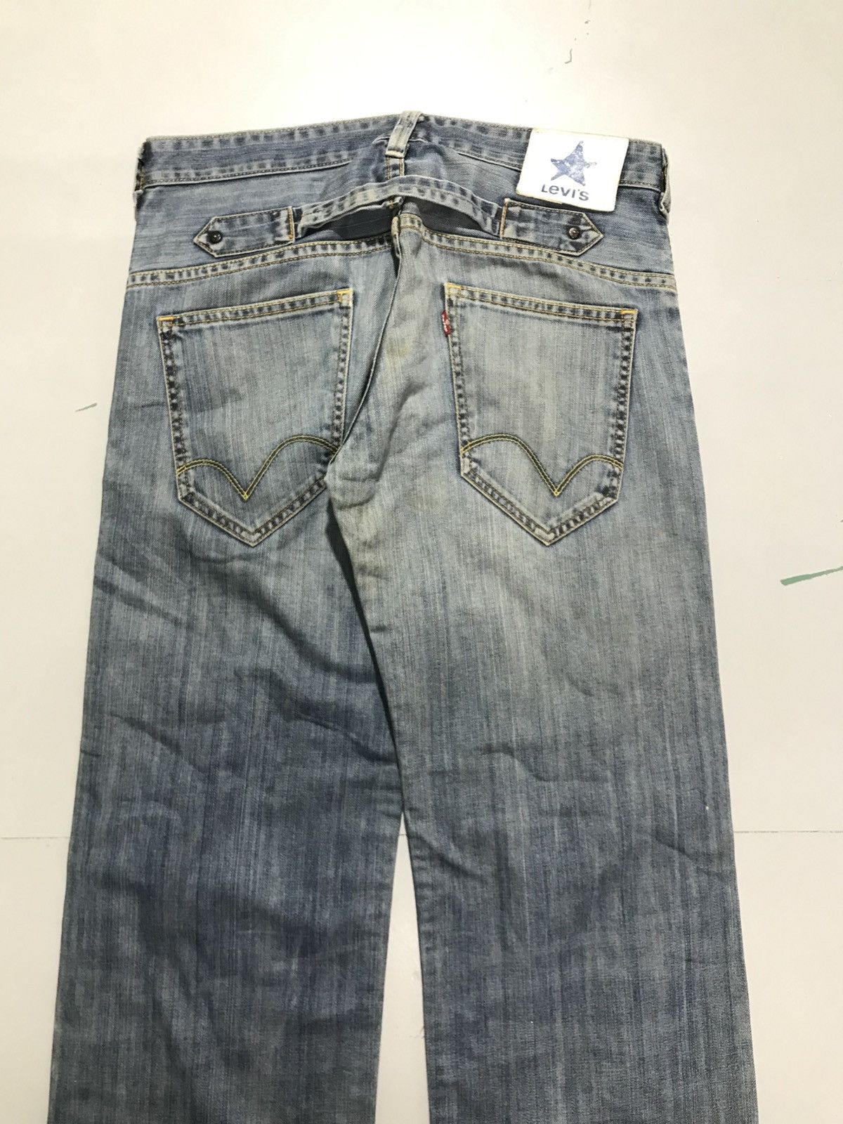 Levi's Vintage Levi’s buckle belt denim Size US 34 / EU 50 - 10 Thumbnail