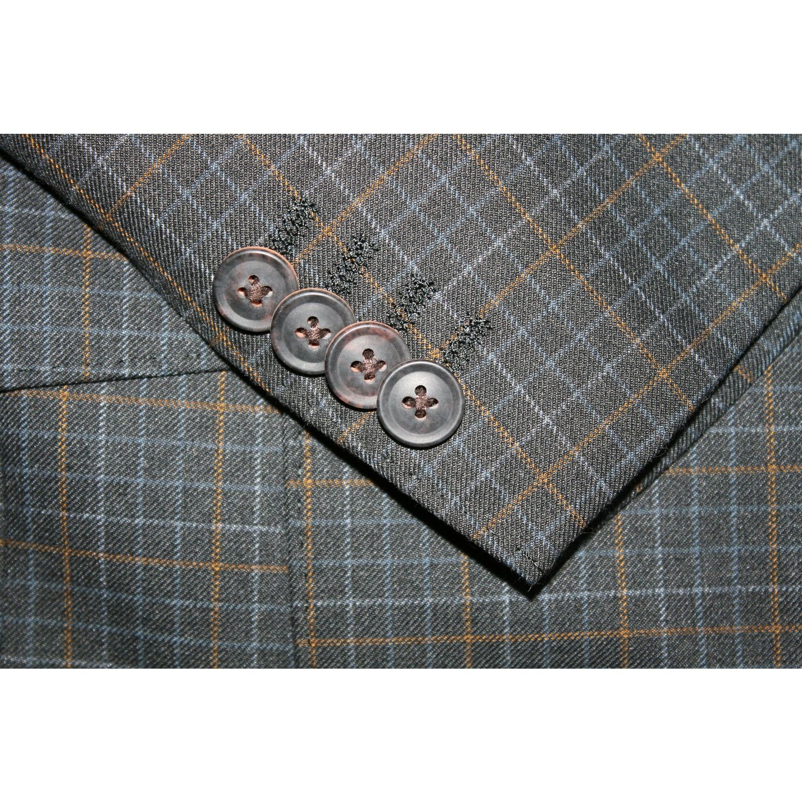 Haggar 42L Haggar Originals 1926 Checked Blazer Classic MOD Style Size 42L - 10 Thumbnail