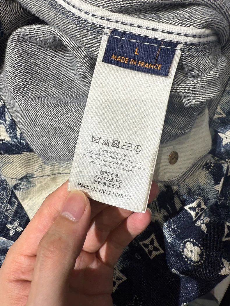 Louis Vuitton Louis Vuitton Cashew printed short sleeve shirt 2505-Nextar Size US L / EU 52-54 / 3 - 5 Thumbnail