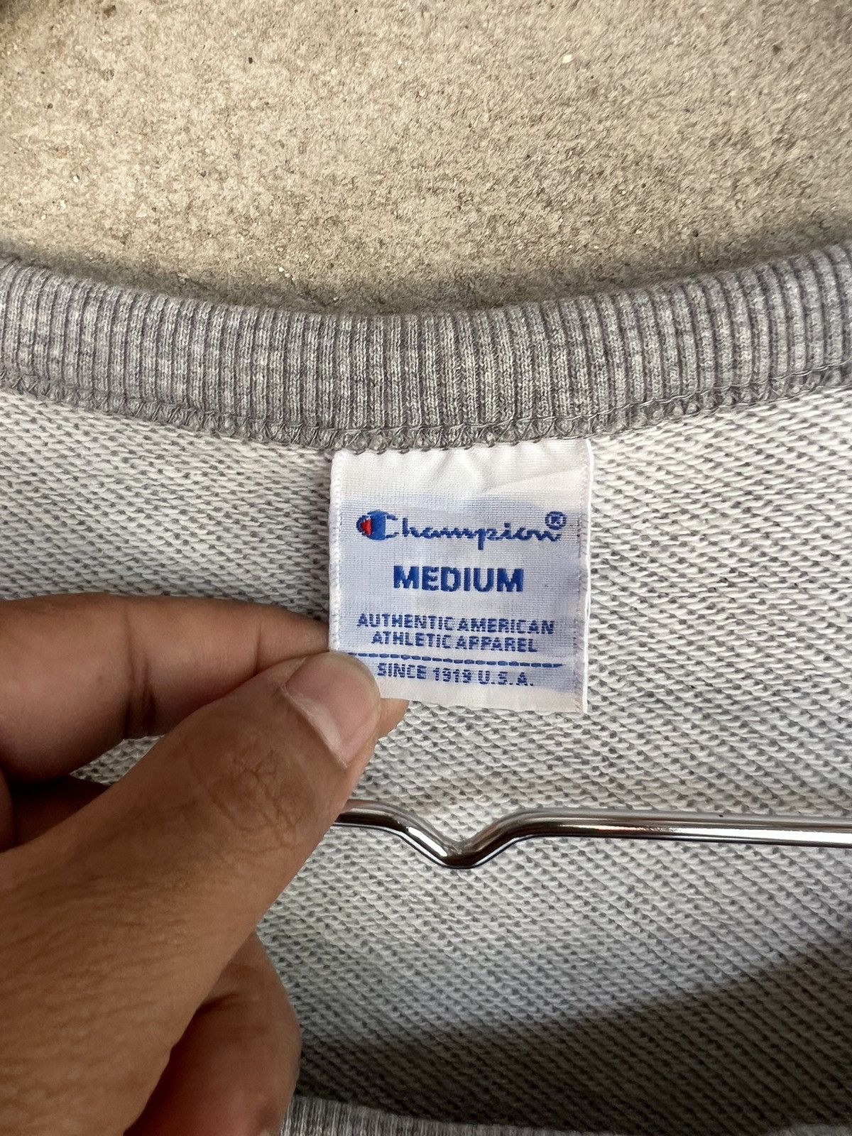 Champion Vintage Champion Big Logo Sweatshirt Size M / US 6-8 / IT 42-44 - 5 Thumbnail