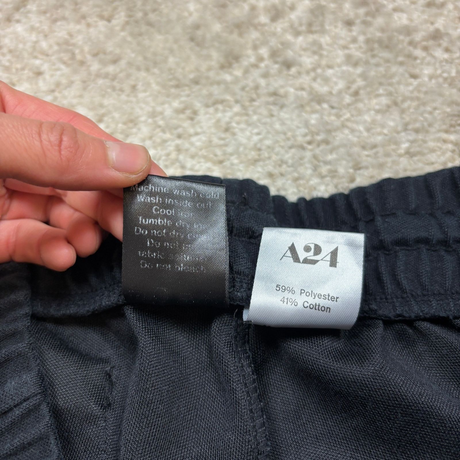 A24 A24 Studios Films LLC Embroidered Joggers Sweatpants Men's M Size US 29 - 8 Thumbnail