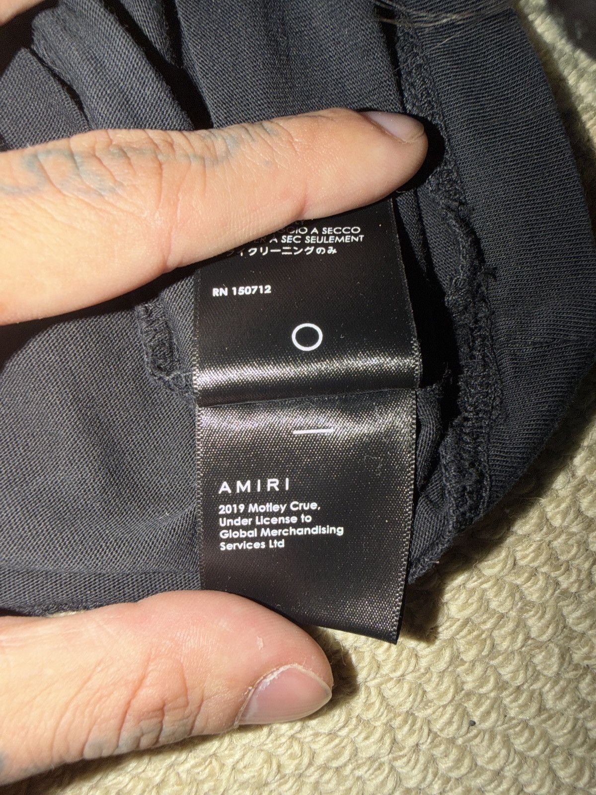 Amiri Amiri x Motley Crue T-Shirt Size US L / EU 52-54 / 3 - 8 Thumbnail