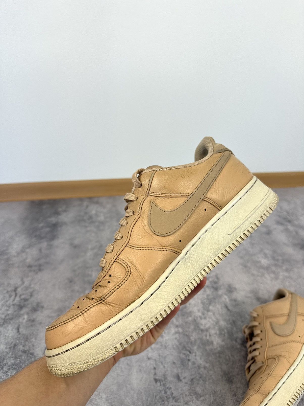 Nike Vintage Nike Air Force 1 Low Vachetta Tan Y2K Sneakers Shoes Size US 9.5 / EU 42-43 - 3 Thumbnail