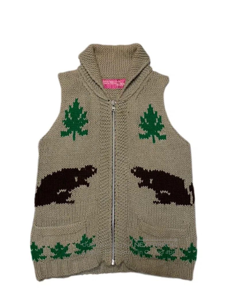 Other Junya Watanabe Knitted Sweater Vest Size M / US 6-8 / IT 42-44 - 1 Thumbnail