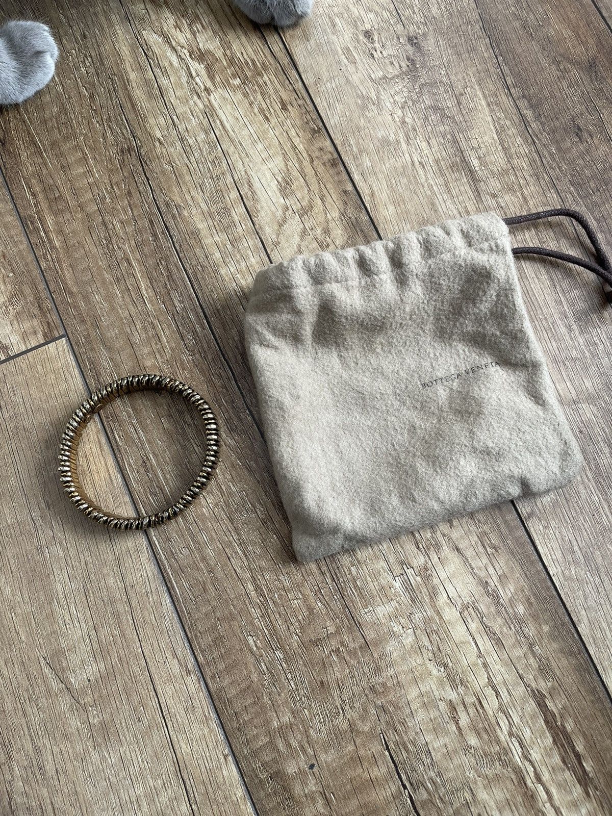 Bottega Veneta Bottega Veneta Silver 925 Bracelet Golden Plating Archive Size ONE SIZE - 17 Thumbnail