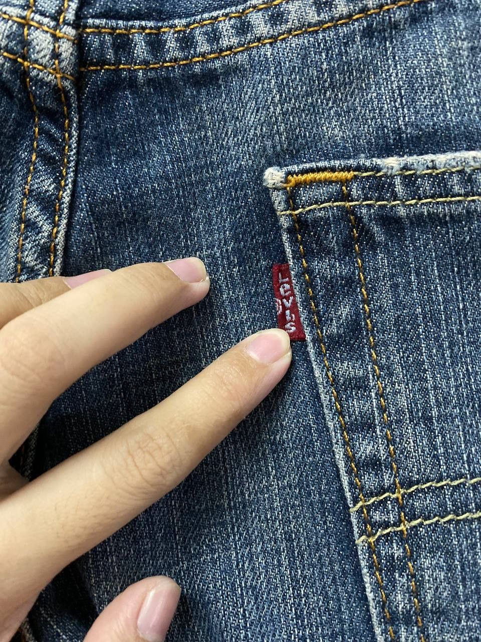 Levi's levis 559 loose fit denim nice design Size US 35 - 6 Thumbnail